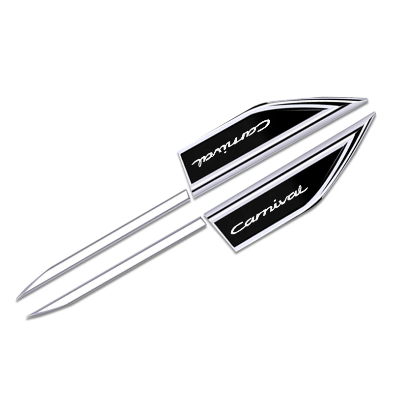 

2pcs car accessory Side Doors Blade car stickers car accessories interiors for kia carnival