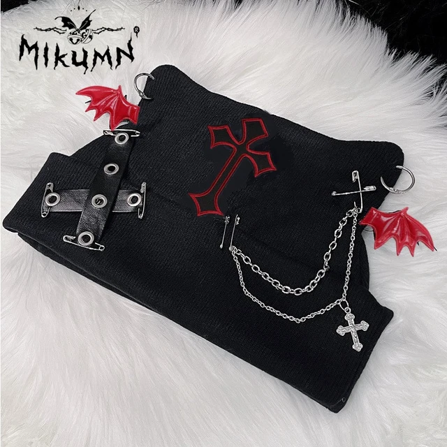 Gothic Cat Ear & Bat Wing Beanie 6