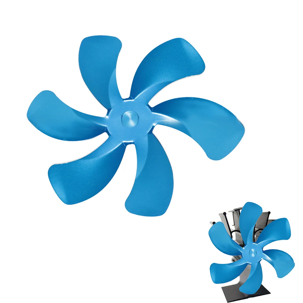 

Stove Fan Blade Fireplace Fans Stoves Spare Parts 180*180mm Aluminium Blades Diameter 180MM Fireplace Accessory