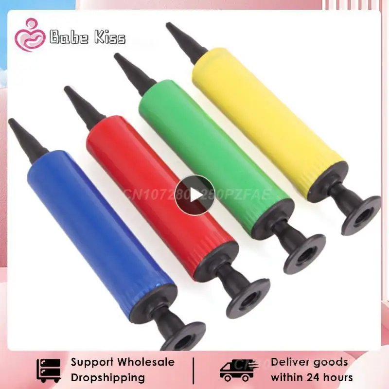 

Balloon Pump Mini Hand Held Plastic Ball Party And outdoor Balloon Inflater Portable Air Pump Useful Balloon Decor