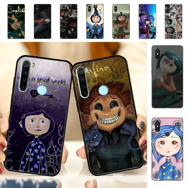 

Disney Coraline and the magic door Movie Phone Case for Redmi Note 8 7 9 4 6 pro max T X 5A 3 10 lite pro