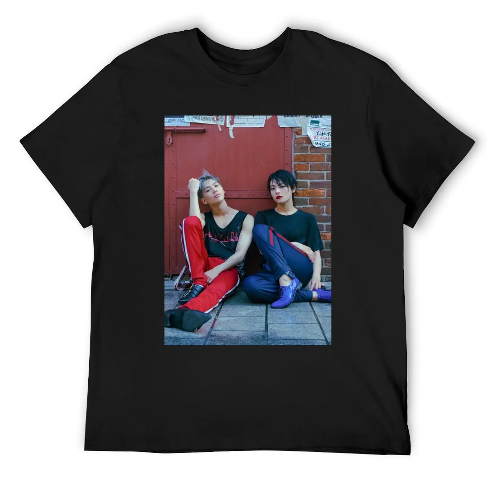 Футболка SHINee TAEMIN MOVE &amp KO HARU одежда в стиле аниме больших размеров спортивные