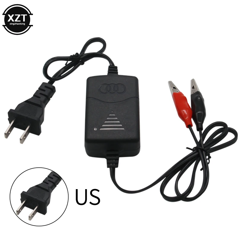 EU US Plug Universal Smart Battery Charger 12V 1300mA Rechargeable Sealed Lead Battery Charger For Car Truck Motorcycle images - 6