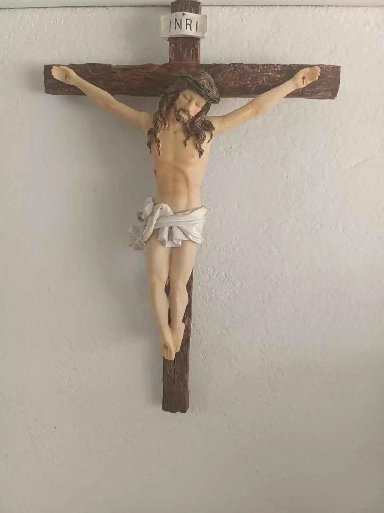 

Деревянное распятие из тикового дерева