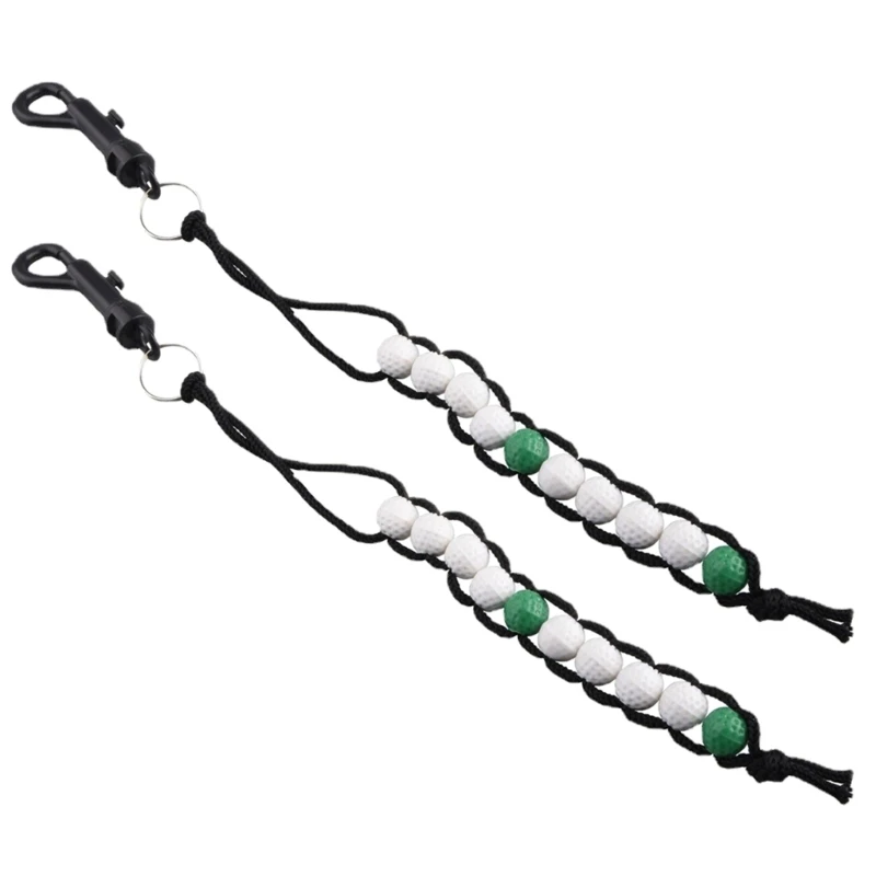 

Golf Shot Score Count Bracelet with Clip Score Keepers Putting Score Counter Set