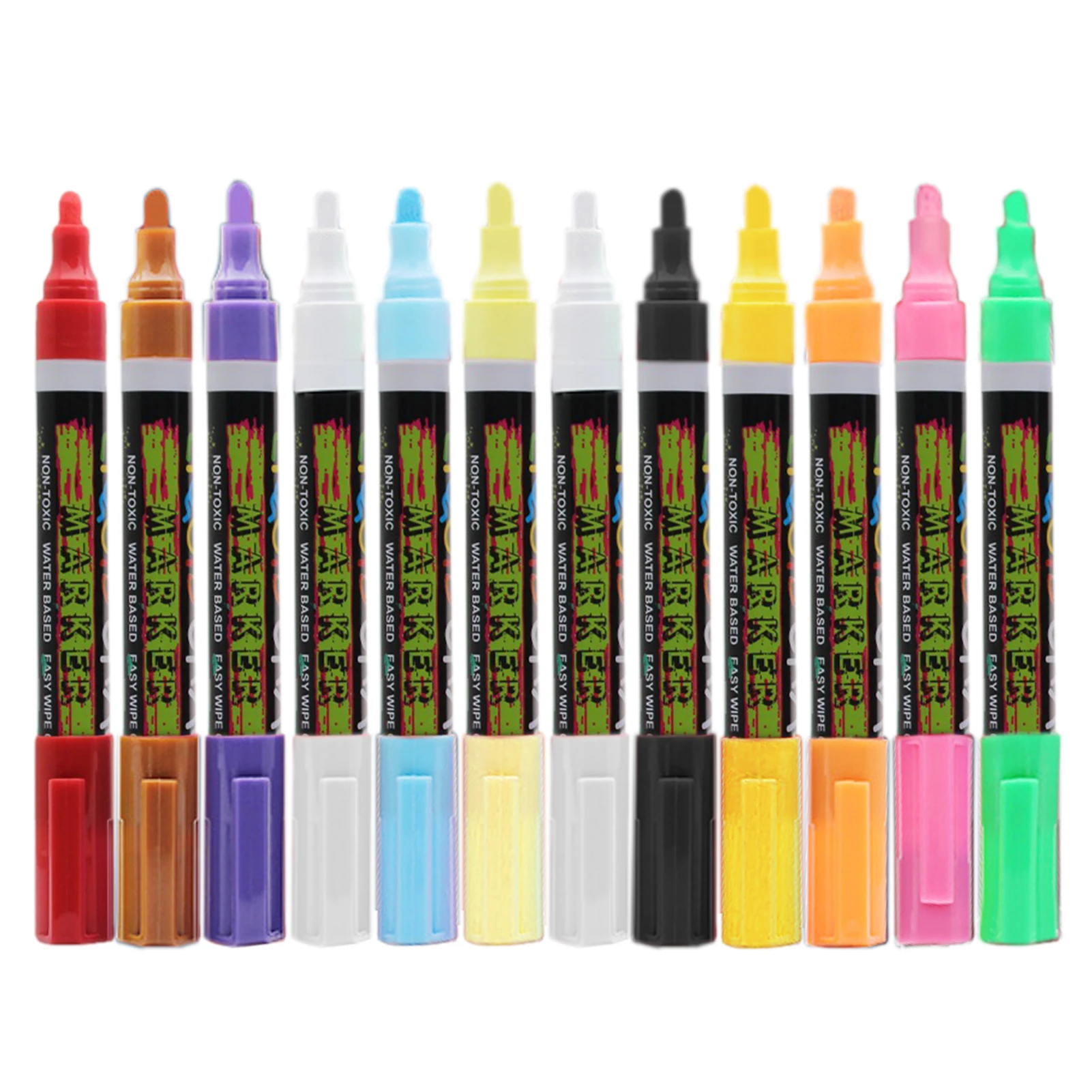 

Chalk Pens Paint Marker Highlighters Assorted Colors High Lighters Pastel Markers Aesthetic School Supplies For Art LED Board