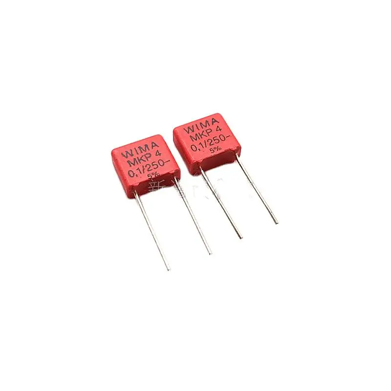 

10PCS/Weimar Capacitor WIMA 104 250V 0.1UF 250V 100NF MKP4 Pin Distance 7.5mm