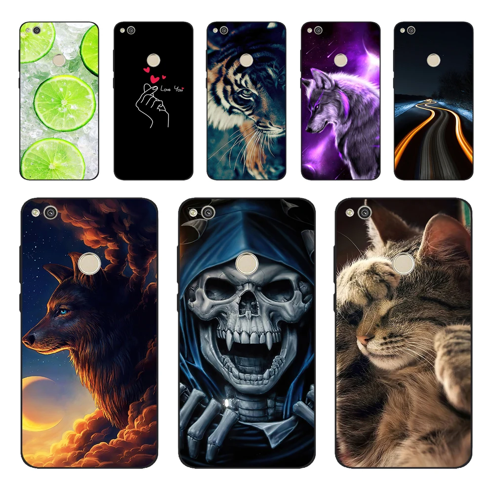 Чехол для телефона Huawei P8 Lite 2017 мягкий силиконовый чехол из ТПУ с рисунком P8Lite P 8