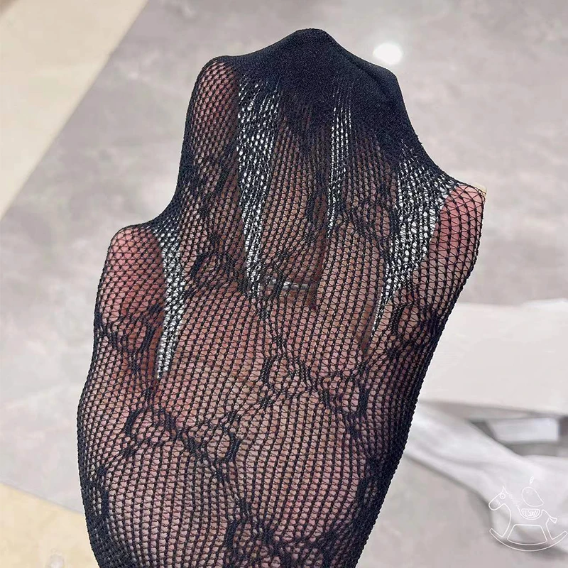 Children's Pantyhose Bow Print Fishing Nets  Baby  Summer Thin Mesh Princess Style Socks Breathable Girl Accessor