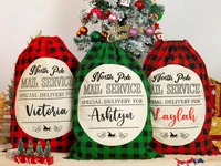 custom santa sack personalized north pole express santa delivery sack christmas gift bagchristmas gift bag for kids