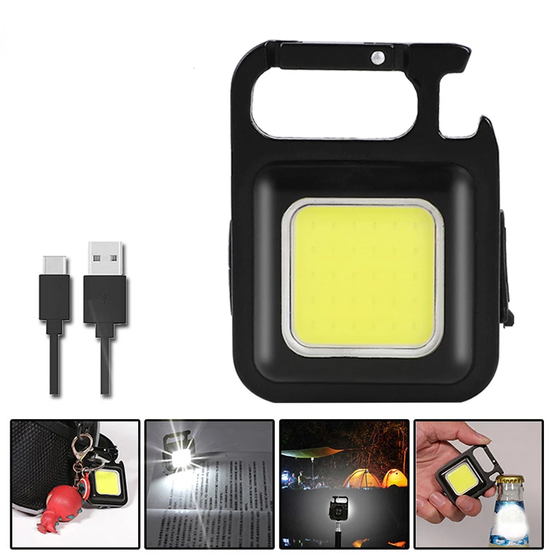 

Портативный карманный светодиодный мини-фонарь с USB-зарядкой