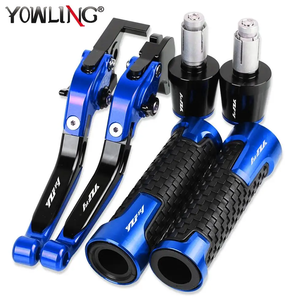 

YZF R1 Motorcycle Aluminum Adjustable Extendable Brake Clutch Levers Handlebar Hand Grips ends For YAMAHA YZFR1 YZF-R1 1998
