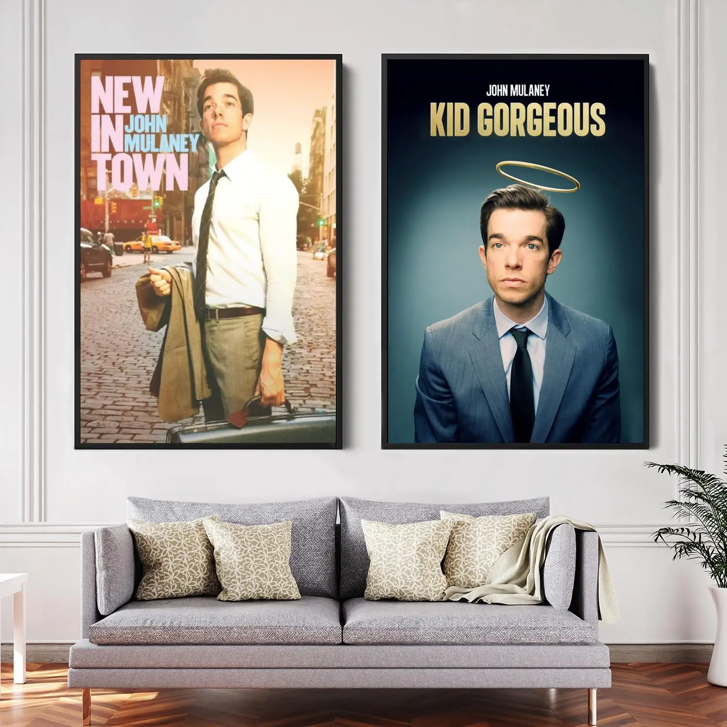 

john mulaney Actor Decorative Canvas Posters Room Bar Cafe Decor Gift Print Art Wall Paintings