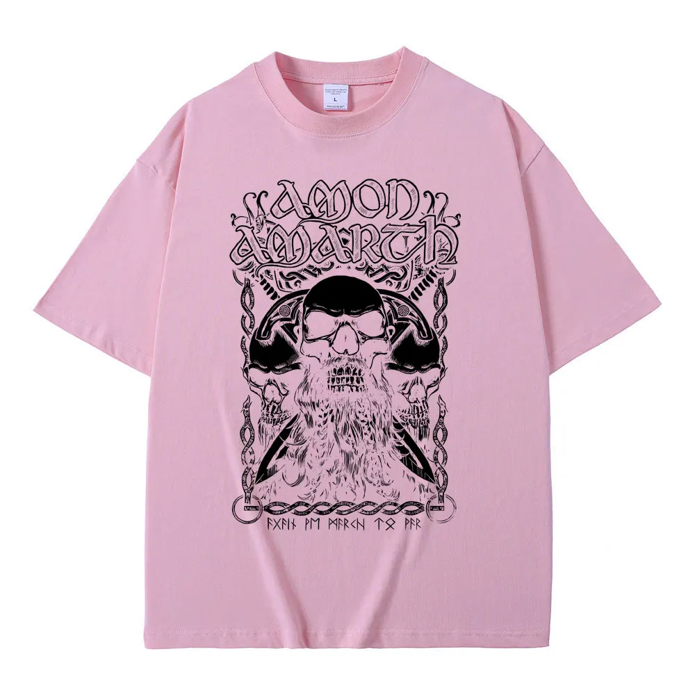 Мужская Винтажная футболка с эмблемой рок-группы Amon Amarth Jomsviking альбомная рисунком