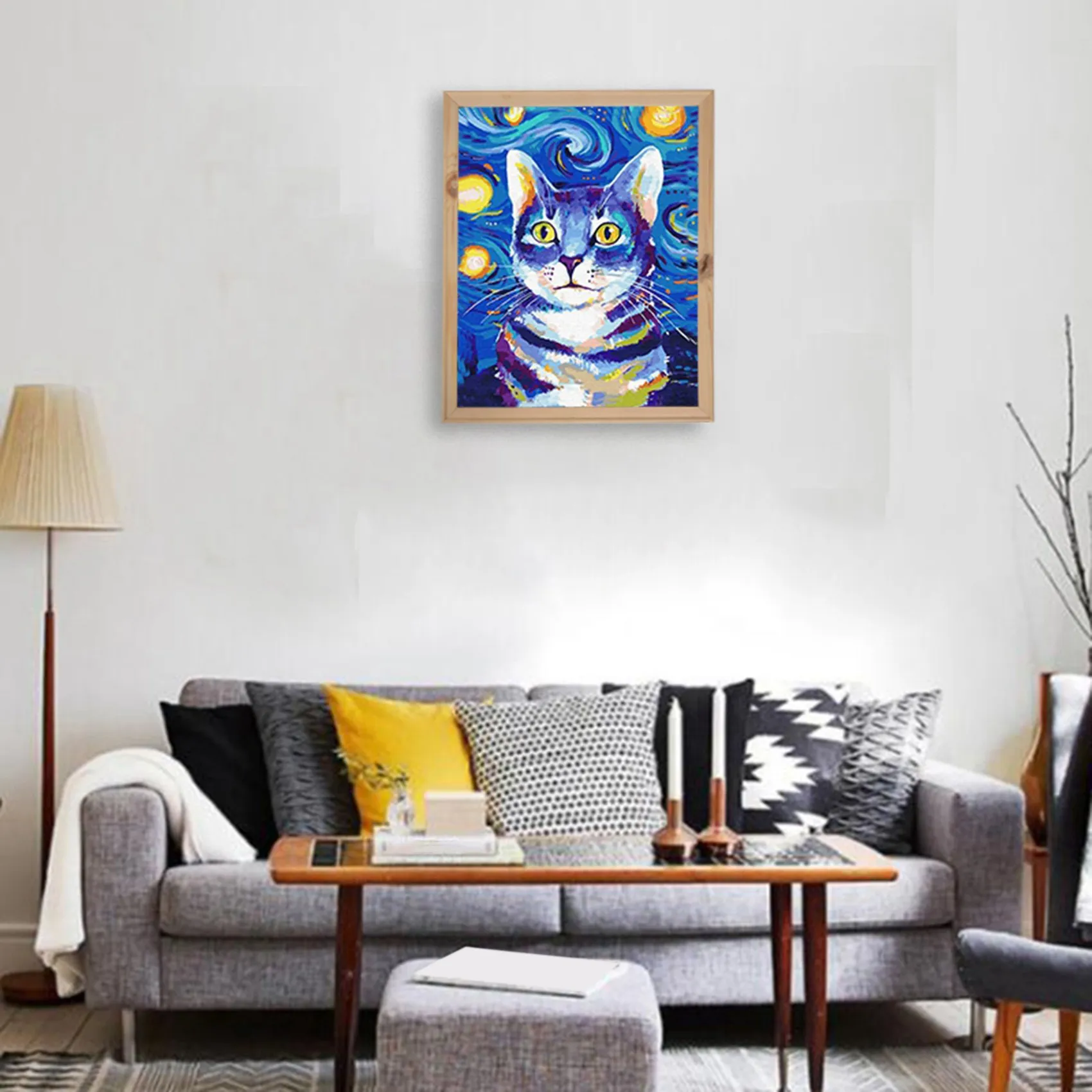 Деревянная рамка 40 х50 см, рамка для картин «сделай сам», искусство, подходит для домашнего декора, живопись, цифровые картины для алмазного рисования