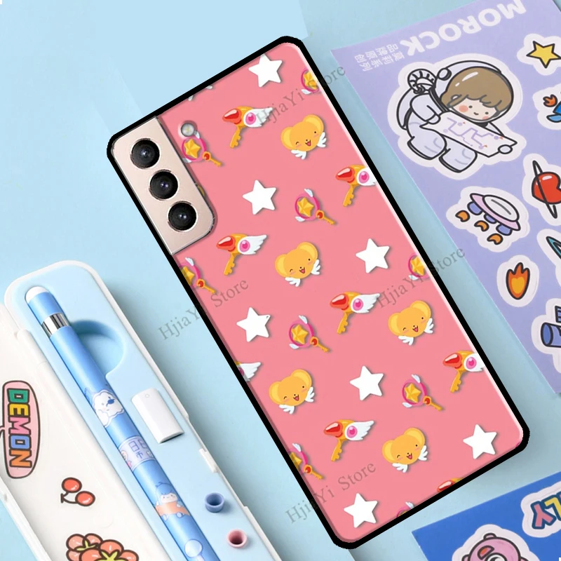 Чехол для телефона Kero chan Cardcaptor Sakura Samsung Galaxy S21 Plus Ultra Note 10 S8 S9 S10 20 S20 FE | Мобильные