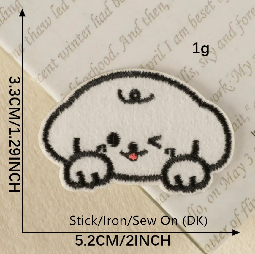 10 шт. патчи с вышивкой в виде кошек