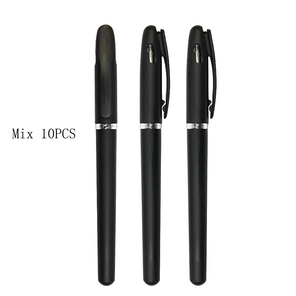 

Frosted Neutral Black Advertising Label Plastic Pen Stationery Wholesale