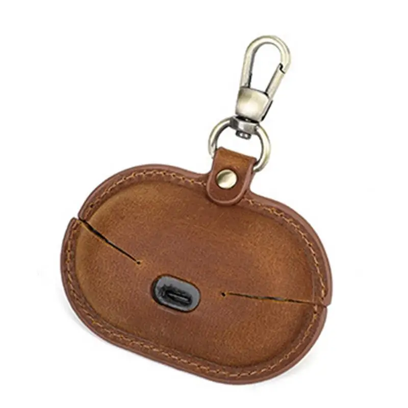 

Leather Earphone Case For Abmie Luxury Leather Earphone Protection Case Luxury Leather Cover With Charging Port Design