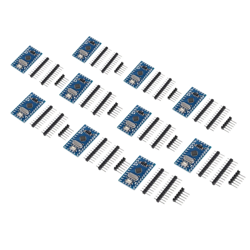 New 10Pcs Pro Mini Improved 168 Chip 3.3V/8M Electronic Module For Arduino