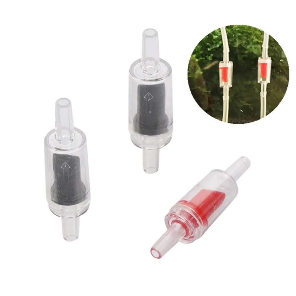 

500 PCs 5mm Aquarium One Way Non-Return Check Valve Aquarium Fish Tank Oxygen Pump Accessories