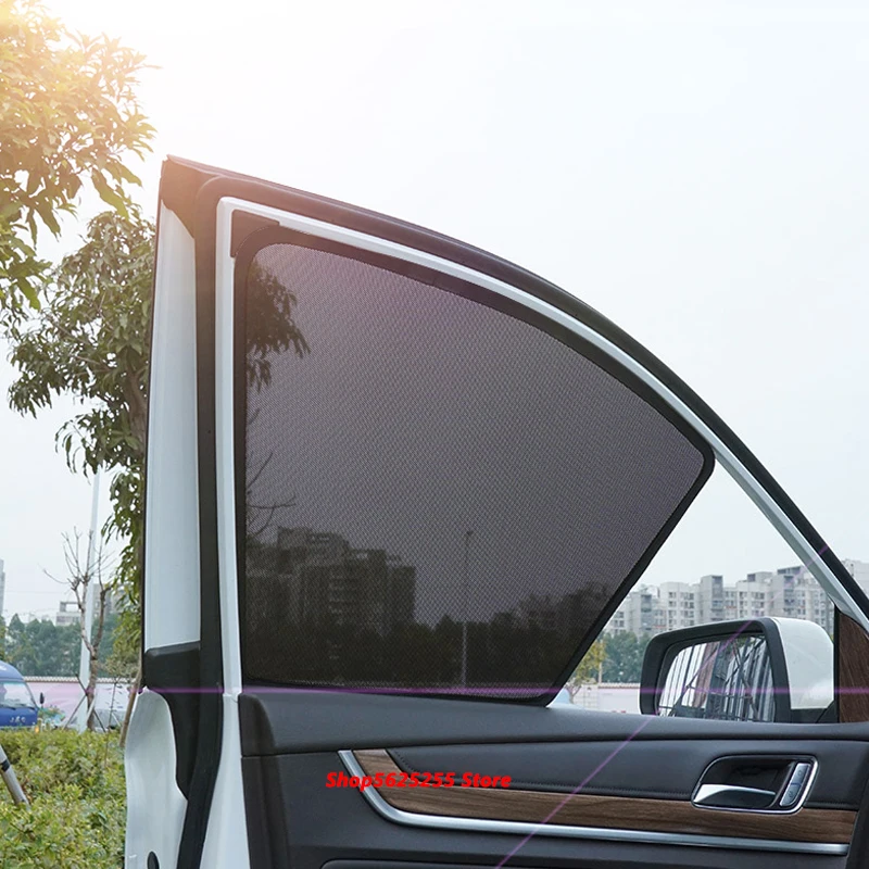 Сетчатый Магнитный солнцезащитный козырек для окон и дверей автомобиля защиты
