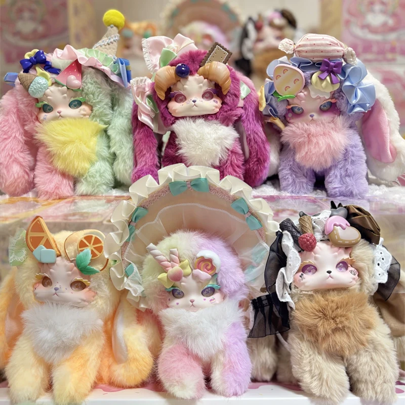Фото Tutulong V4 Fantasy Creature Sweet Dessert Series слепая коробка Kawaii Surprsie сумка настольная виниловая плюшевая таинственная игрушка для домашнего декора подарки №1