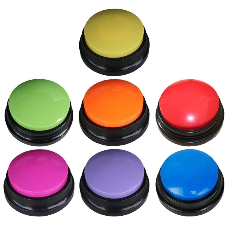 

Voice Recording Button Dog Buttons for Communicate Pet Training 30-Second Record