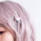 Аниме Косплей Реквизит Chiaki Nanami маленький самолет пиксель шпилька для волос данганронпа 2 звеньев аксессуары для косплея милые подарки для девочек