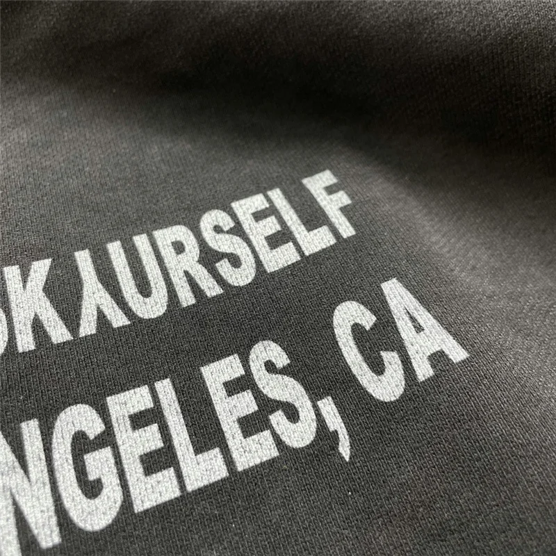 Модная Толстовка Los с капюшоном ASKYURSELF Angeles высокое качество 1:1 винтажный