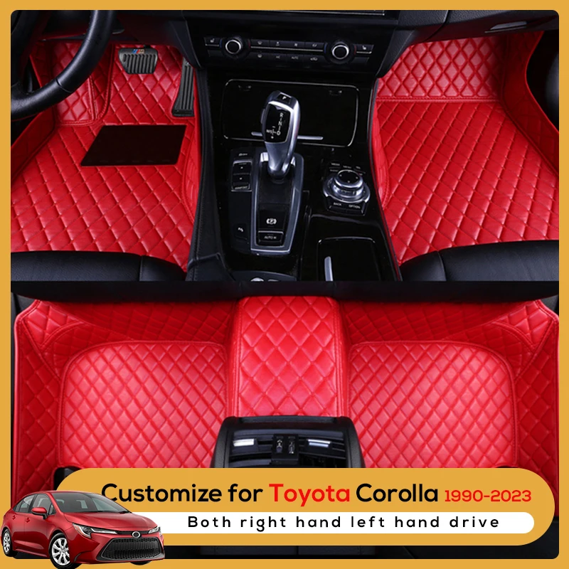 

Custom Fit Car Floor Mat for TOYOTA Corolla Accessories Interior ECO Durable Thick Carpet Customize for Left/Right Drive