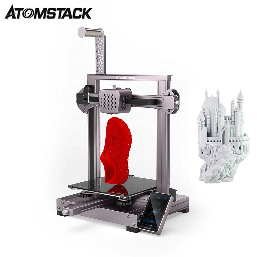 

Новый настольный ЧПУ 3D моно x DIY умный резиновый 3D принтер ATOMSTACK