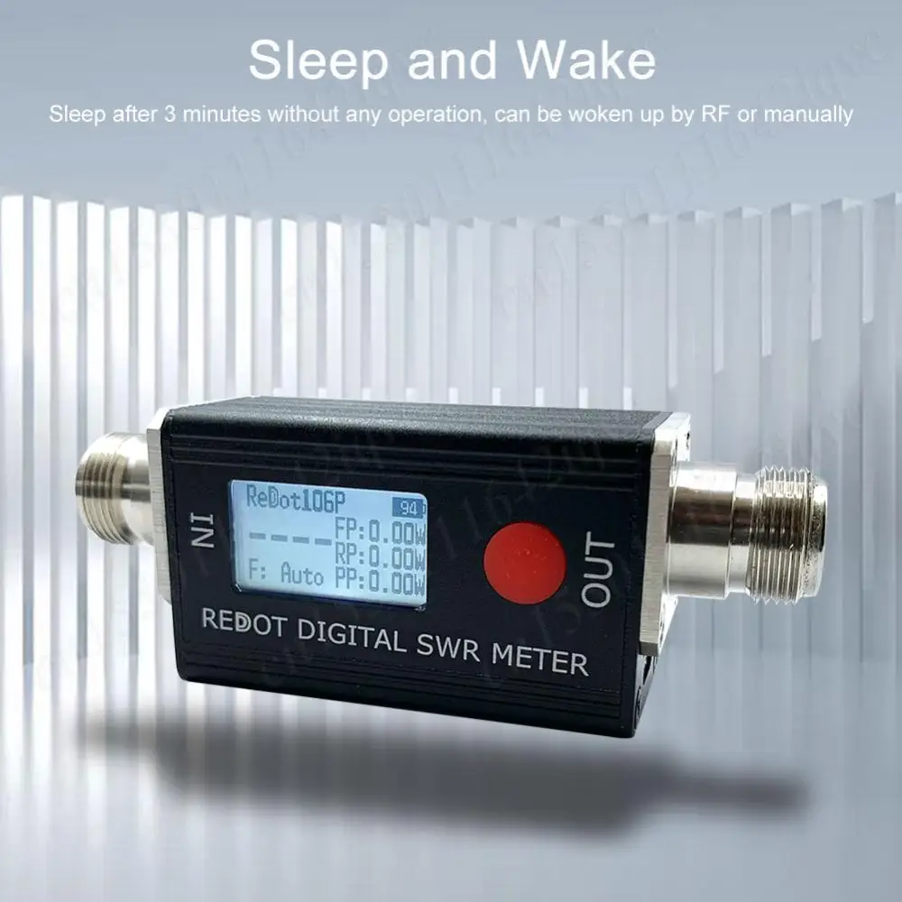RD106P Цифровой КСВ-метр 120 Вт Измеритель мощности КСВ и FMB VHF UHF Коэффициент стоячей