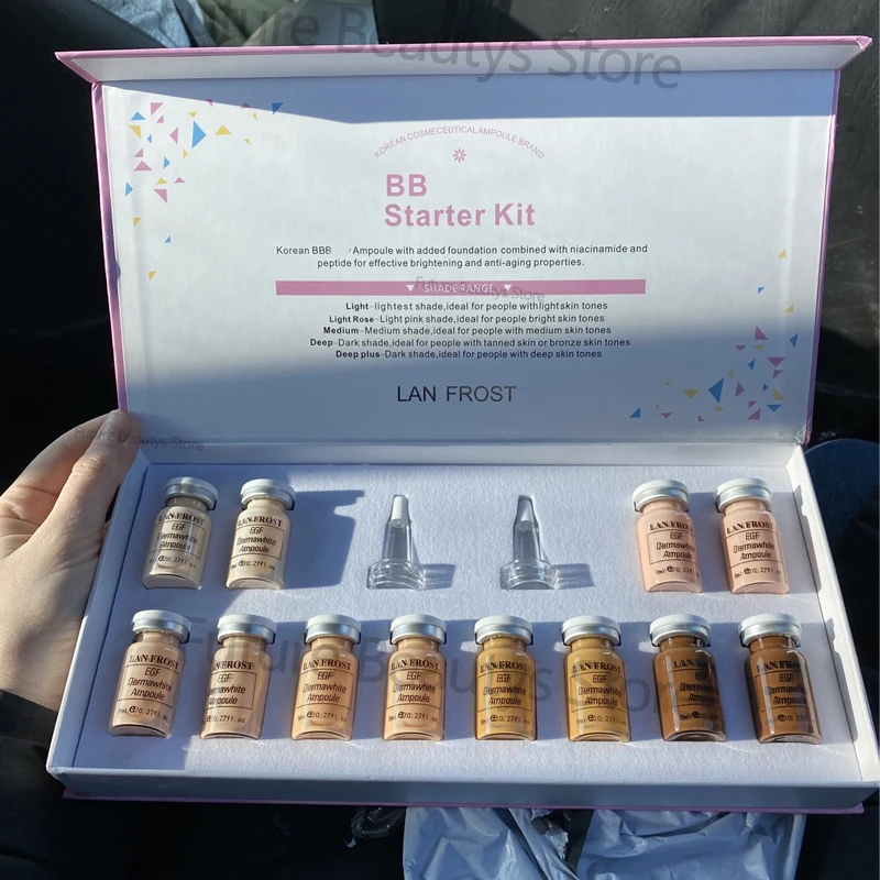 

Glow Korean BB Cream Glow Pigment Foundation Starter Skin Whitening Cream Care Serum Anti-Aging for Mesotherapy Treatment