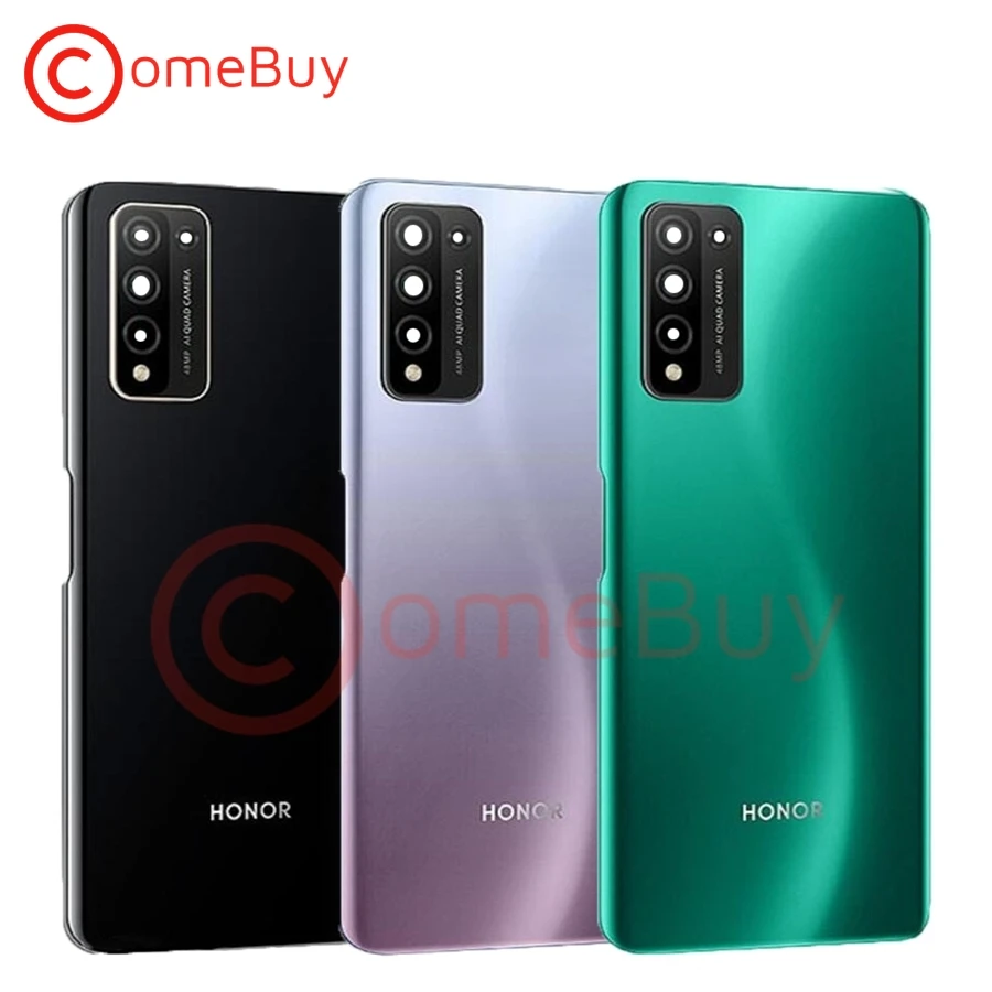 Крышка батарейного отсека для Huawei Honor 10X Lite задняя крышка сменная задний корпус +