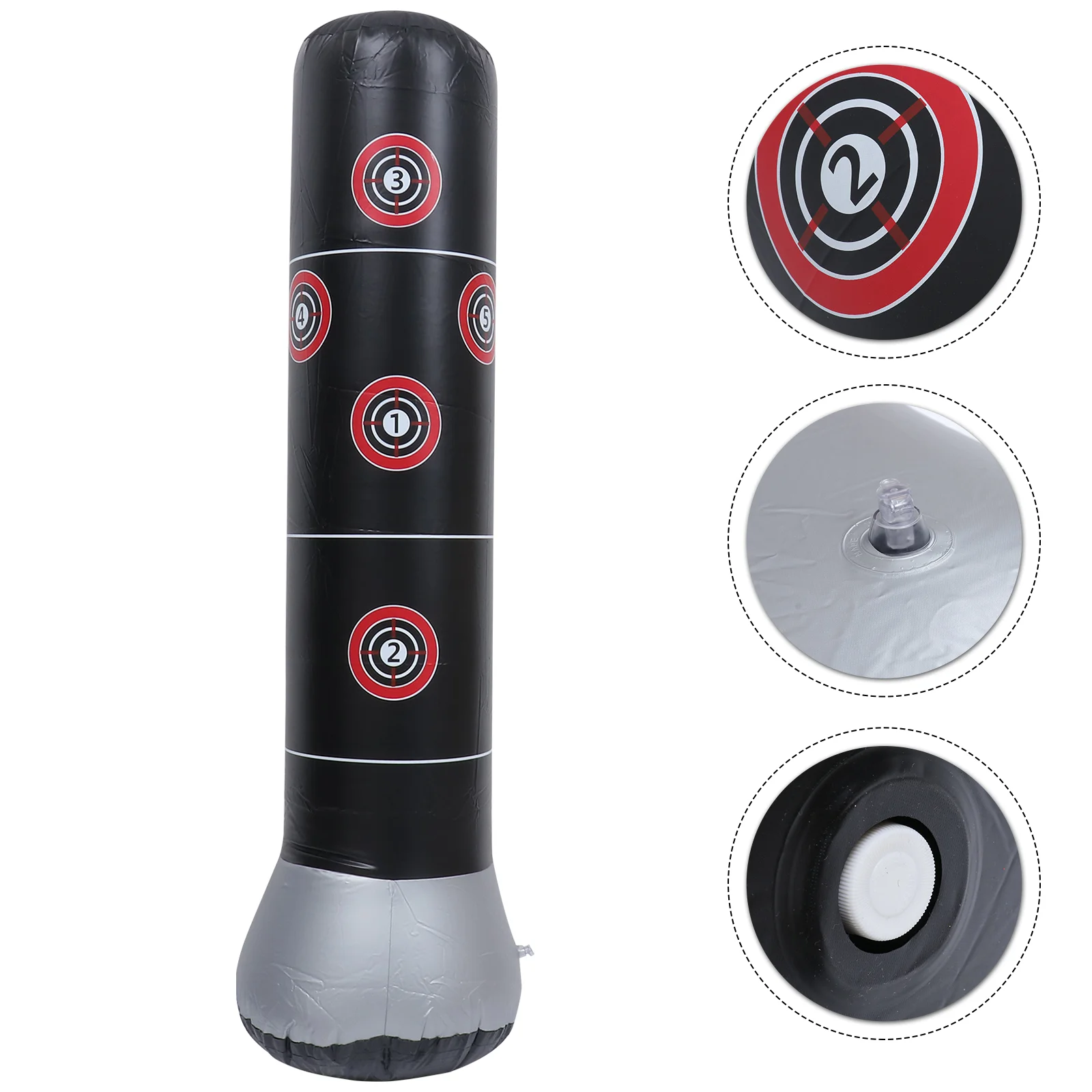 

Unisex Tumbler Punching Bag Fitness Inflatable Sandbag for Fitness Training