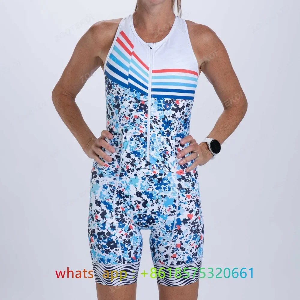 Летний велосипедный комбинезон Zootekoi без рукавов