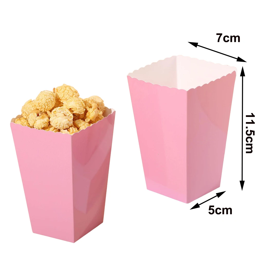 

Бумажные коробки для попкорна и конфет