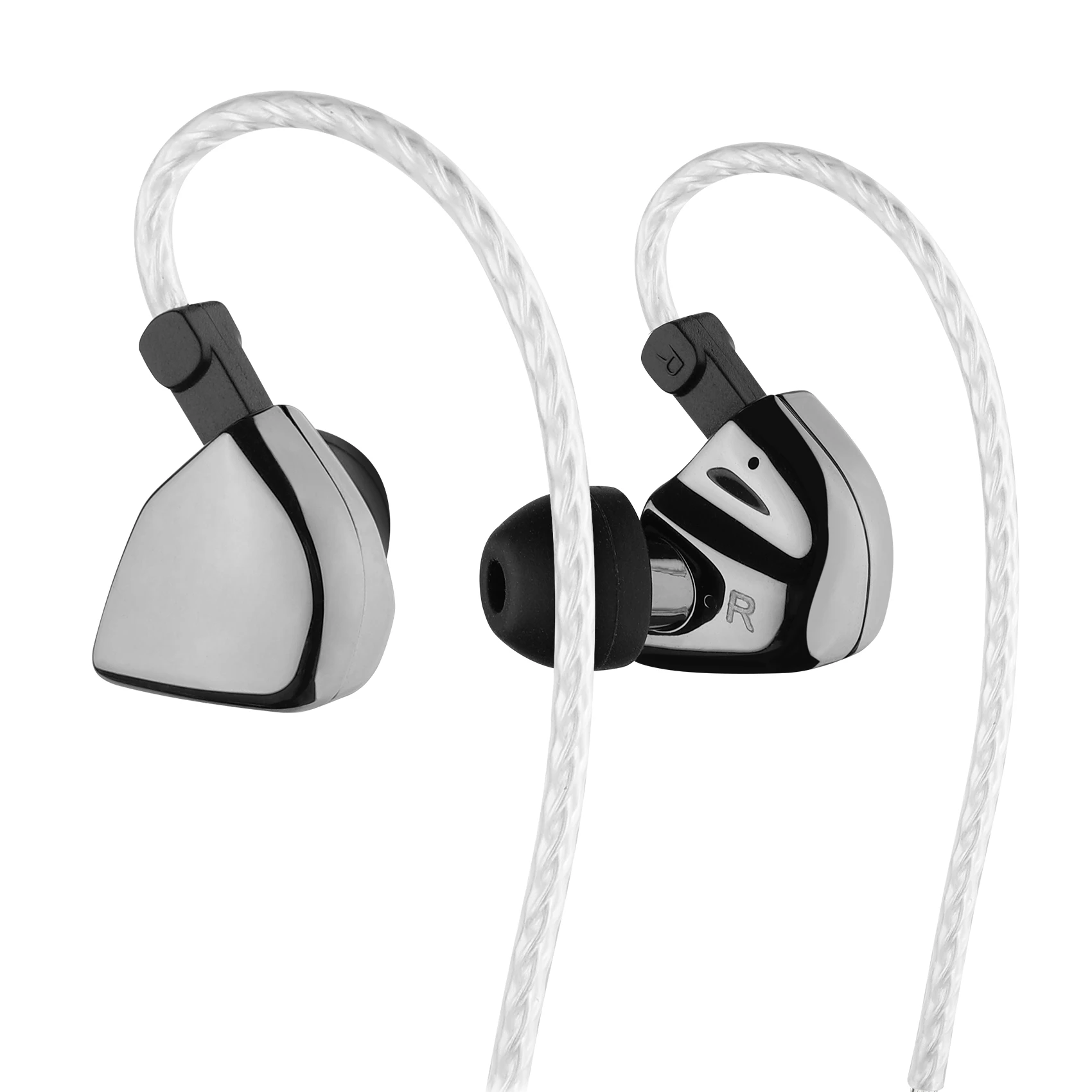 HZSOUND Heart Mirror Pro 10 мм мембранный наушник-вкладыш с 2-контактным разъемом Наушники Hi-Fi