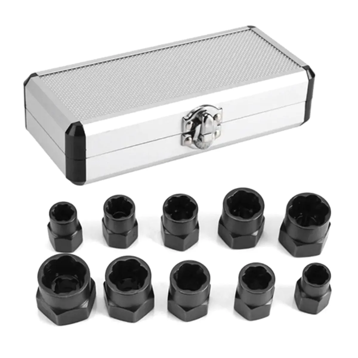 Набор из 10 элементов для извлечения сломанных винтов