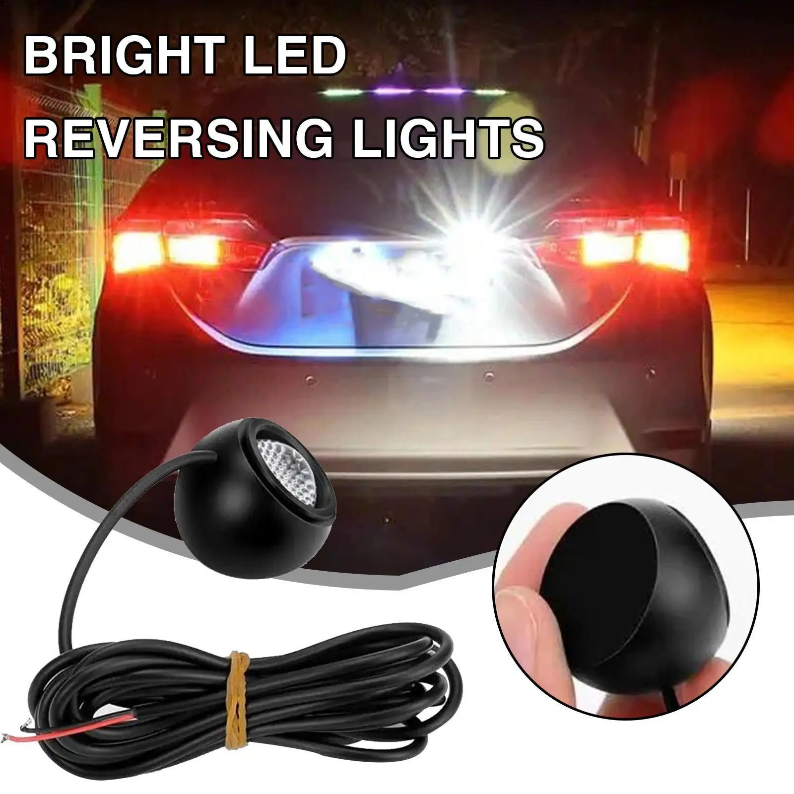 

1pc Led External Reversing Light Suitable For Car Suv Atv Offroad Auxiliary Decoding Led Working Light 12v Auto Lamp O2a5