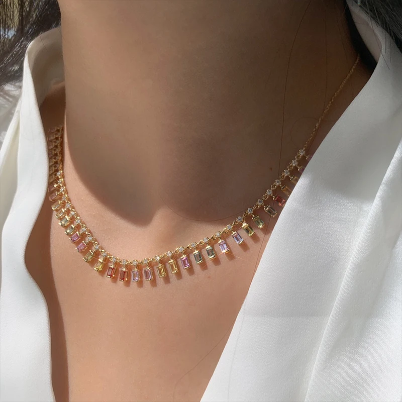 Рисунок 6 - Ожерелье Aazuo женское из желтого