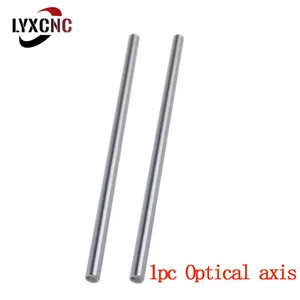 1PC Optical Axis 6mm 8mm 10mm OD 6x100 6x200 8x100 8x200mm Linear Shaft Cylinder Rail Chrome Plated Round Rod For CNC 3D Printer