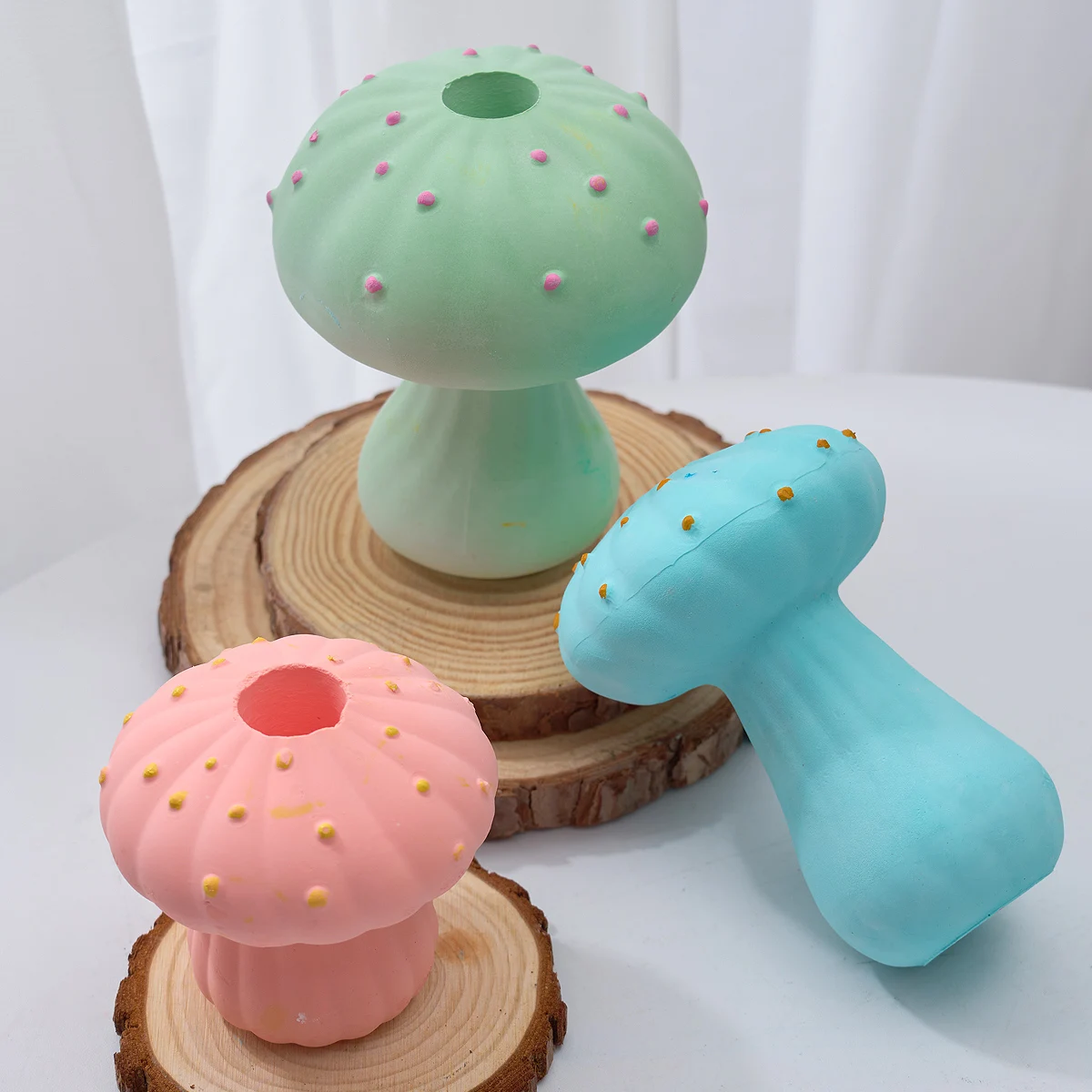 Силиконовая форма для гидропонного тестирования грибов вазы клей гипса и