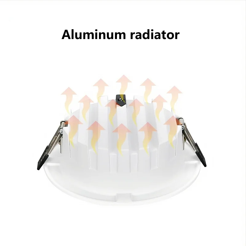 Встроенный потолочный светильник с антибликовым покрытием