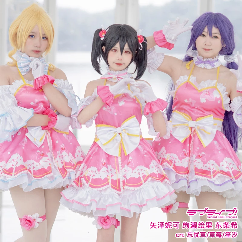 COWOWO Anime! Lovelive!μ der PS4 SIF Arcade Kotori Maki Alle Mitglieder Neue Druck Kleid Uniform Cosplay Kostüm Party-Outfit Frauen