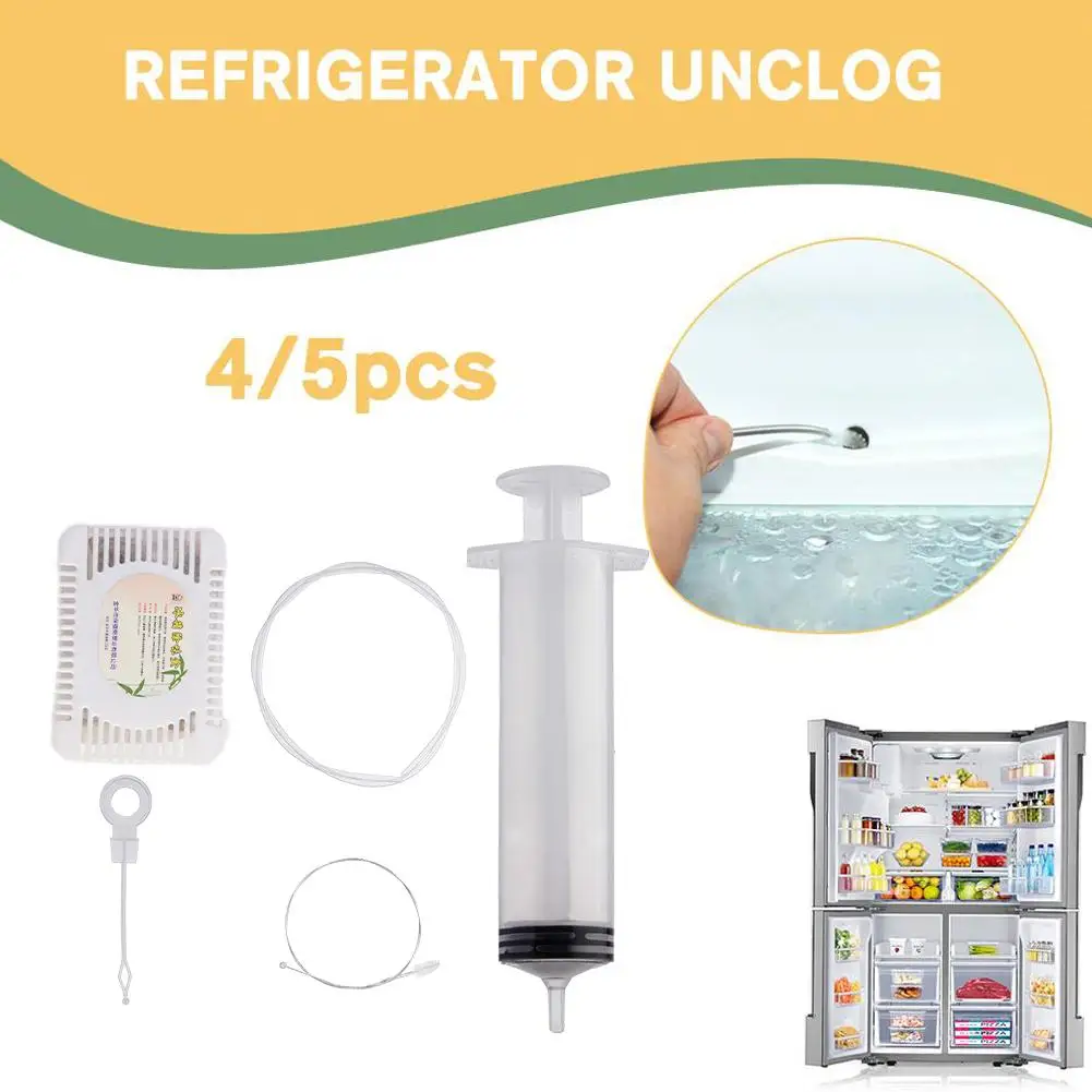 

Щетка для очистки дренажа холодильника, щетка для мытья, шприц для всасывания, шланг для холодильника, приспособление для очистки, трость, Набор отверстий для слива холодильника