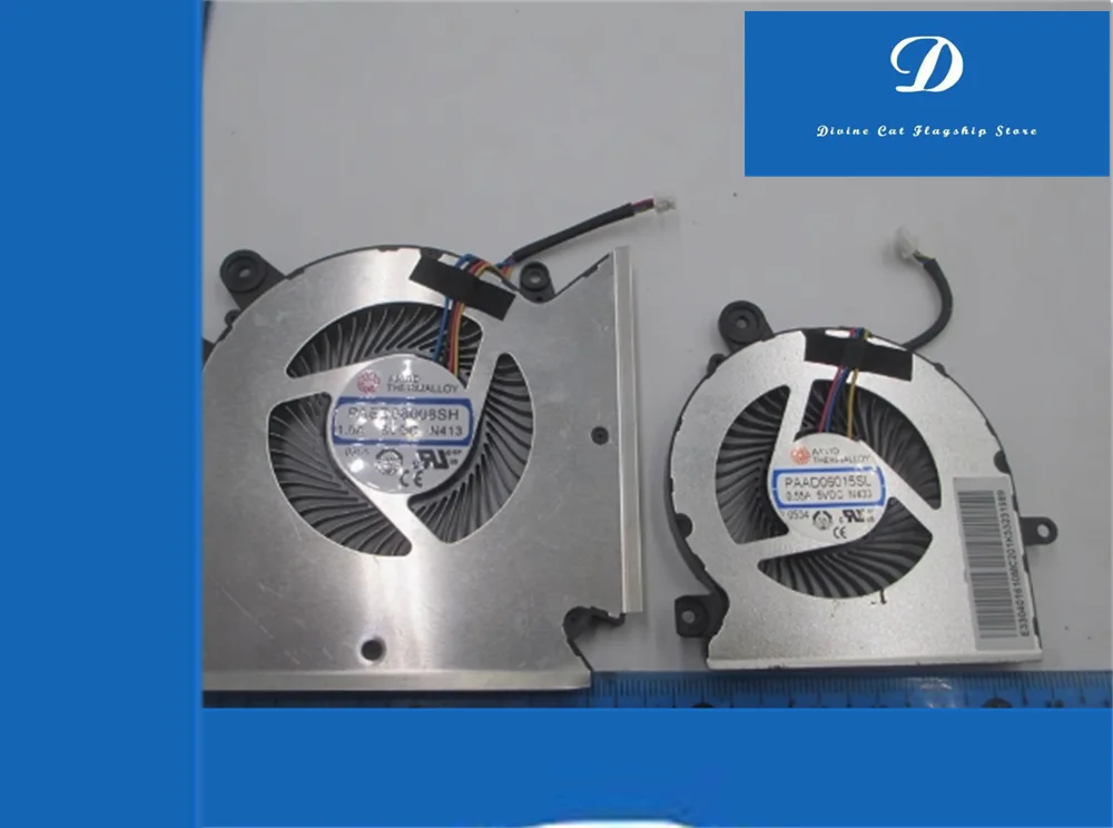 ДЛЯ MSI GF63 16R1 16R2 MS-16WK 16W1 W2 PAAD06015SL N433 N413 Вентилятор