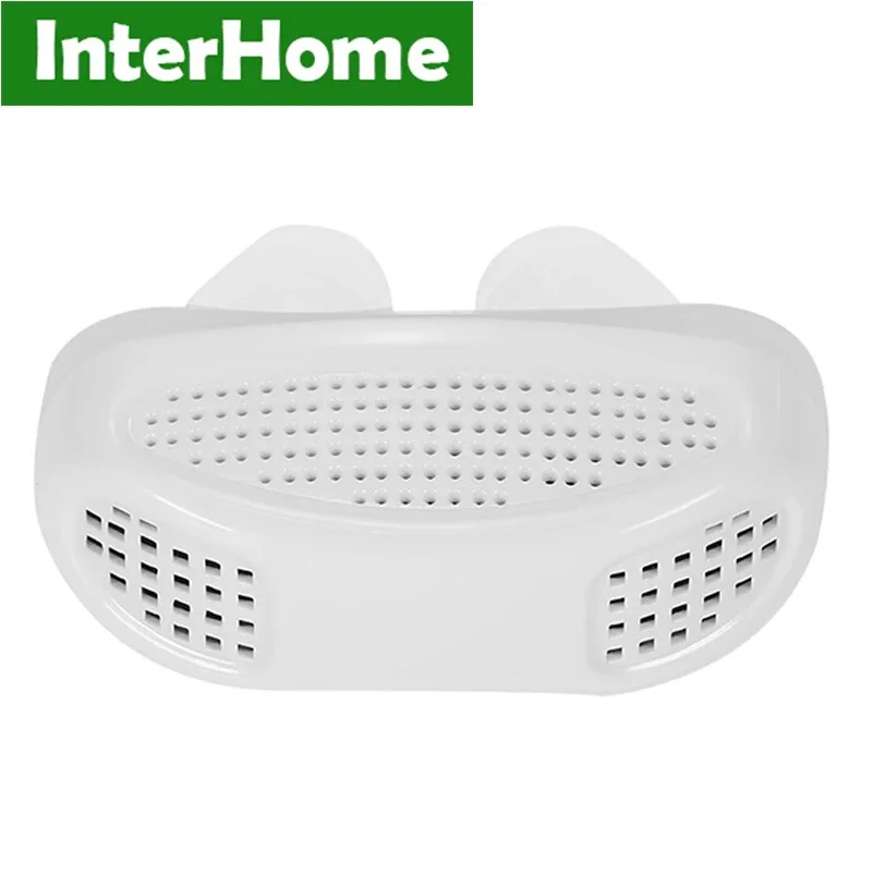 Силиконовый очиститель воздуха PM2.5 против храпа с зажимом для носа