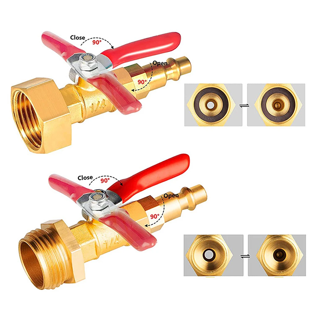 

Латунь 0 35 м RV зимний шланг Съемная профессиональная Замена герметичный садовый адаптер съемные аксессуары